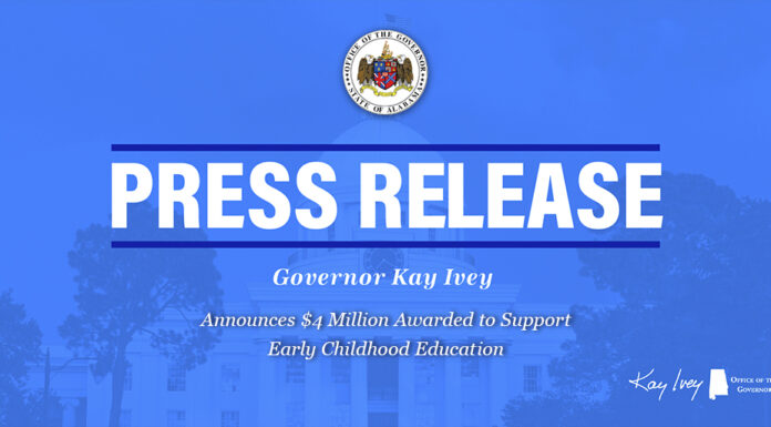 AL Dept. of Early Childhood Education receives $4M from U.S. Dept. of Health and Human Services