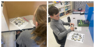 A sky full of Oreos: EES students use cookies to learn moon phases