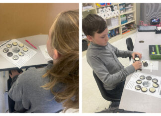 A sky full of Oreos: EES students use cookies to learn moon phases