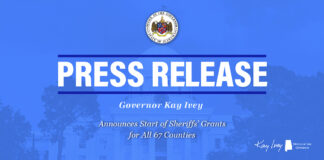 Ivey: Sheriffs’ Grants to begin Q1 2023