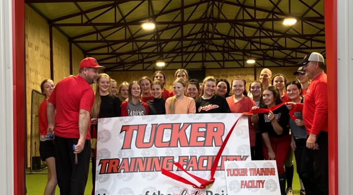 Good Hope Softball cuts ribbon on new indoor training facility