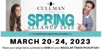 City Spring Cleanup coming March 20-24