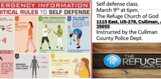 Self-defense class coming Thursday, March 9