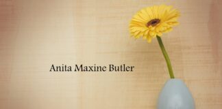 Obituary: Anita Maxine Butler