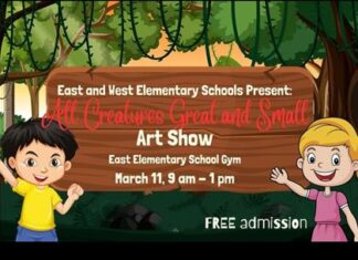 ‘All Creatures Great and Small’ Art Show Saturday, March 11