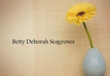 Obituary: Betty Deborah Seagroves