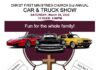 Christ First Ministries Church 2nd annual car and truck show coming March 25