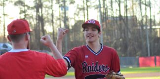 PREP BASEBALL: Raiders collect 10-6 win at Vinemont
