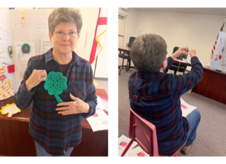 Granny Squares at Guy Hunt Library