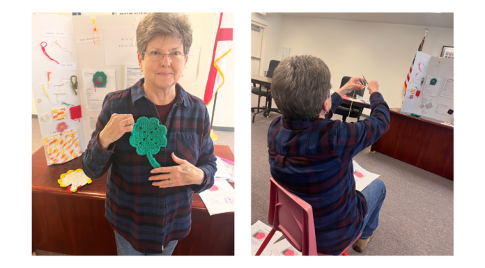 Granny Squares at Guy Hunt Library