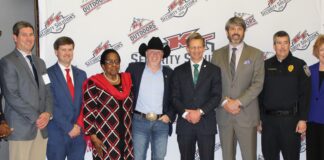 West Elementary hosts Rapid-Deploy Safe Room System demo