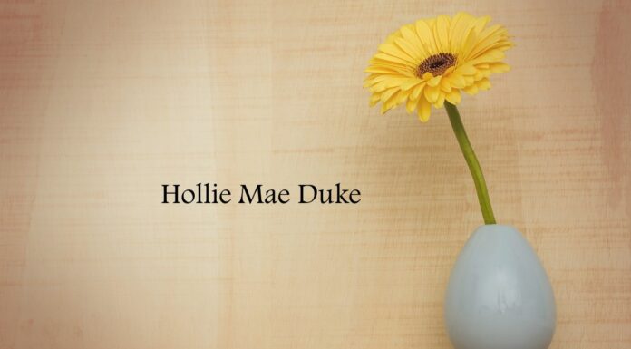 Obituary: Hollie Mae Duke
