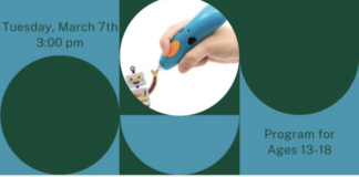 Reminder: Library hosting Teen Tech Week event today