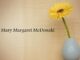 Obituary: Mary Margaret McDonald