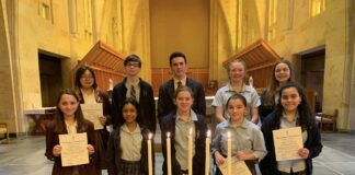 St. Bernard inducts 10 into National Junior Honor Society