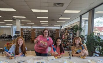 Nailed it!: Library hosts Spring Break Camp