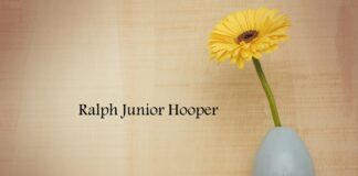 Obituary: Ralph Junior Hooper