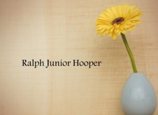 Obituary: Ralph Junior Hooper