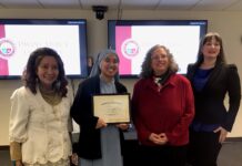 St. Bernard’s Sr. Gianna Casino awarded Outstanding Graduate Research Award
