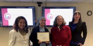 St. Bernard’s Sr. Gianna Casino awarded Outstanding Graduate Research Award