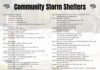 Community storm shelters to open during severe weather events Community Storm Shelters