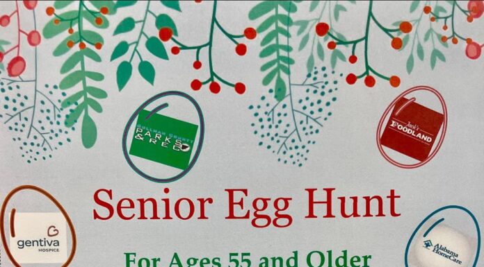 Egg hunt, food, fellowship for seniors at Cullman County Agricultural Center
