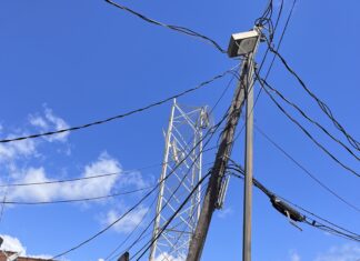 Stiefelmeyer Building damaged in severe storm