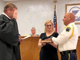 Joshua Howell sworn in as new Hanceville police chief