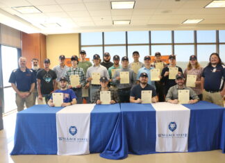 Students sign letters of intent with WSCC applied technology programs
