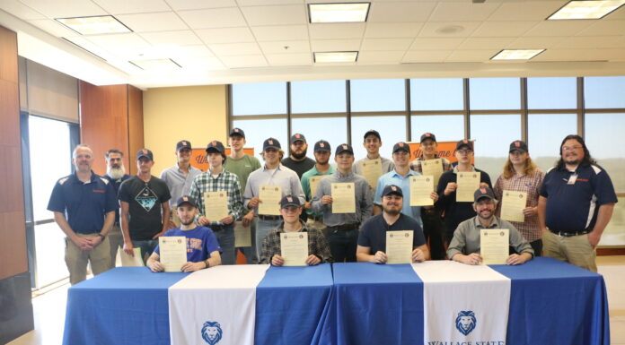 Students sign letters of intent with WSCC applied technology programs