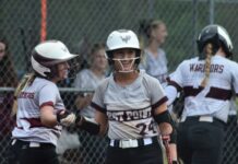 COUNTY SOFTBALL TOURNAMENT: Lady Warriors advance to title game, day 1 scoring recap