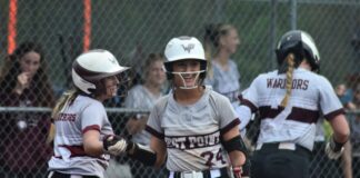 COUNTY SOFTBALL TOURNAMENT: Lady Warriors advance to title game, day 1 scoring recap