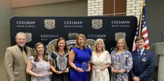Cullman City Schools Foundation honors teachers, alumni