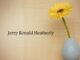 Obituary: Jerry Ronald Heatherly