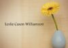 Obituary: Leslie Cason Williamson