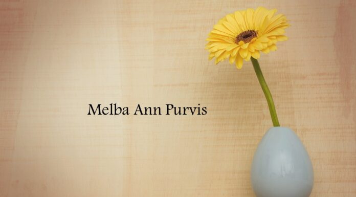 Obituary: Melba Ann Purvis