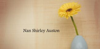 Obituary: Nan Shirley Auston