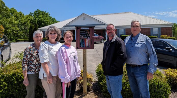 Little Free Library unveiled in Dodge City
