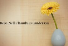 Obituary: Reba Nell Chambers Sanderson