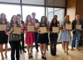 Chamber recognizes Students, Teachers of the Year
