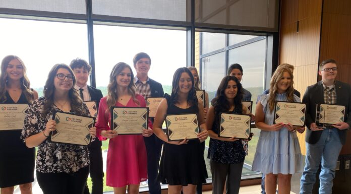 Chamber recognizes Students, Teachers of the Year