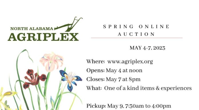 Agriplex online spring auction May 4-7