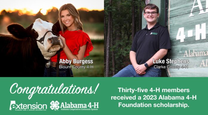ACES: Alabama 4-H Foundation invests in future through scholarships
