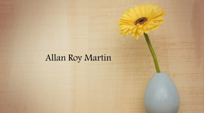 Obituary: Allan Roy Martin