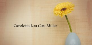 Obituary: Carolotta Lou Cox-Miller