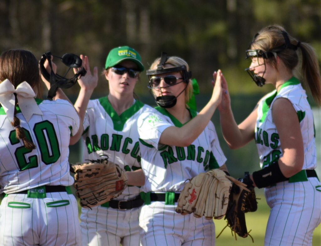 AREA SOFTBALL TOURNAMENTS Holly Pond splits with Cleveland, West End
