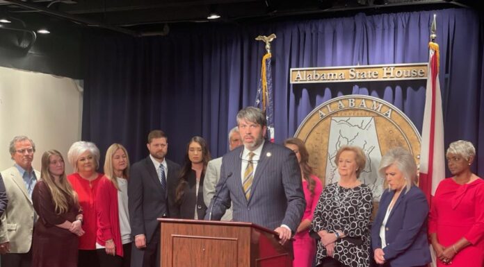 Gudger addresses health care visitation bill, I-65, mental health