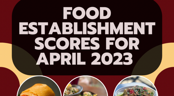 April 2023 health department scores