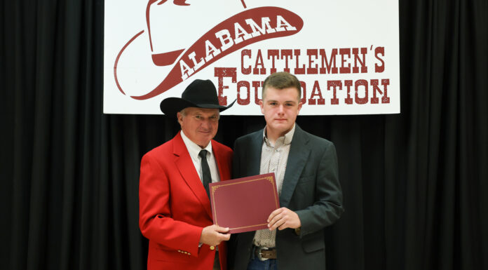 Holly Pond’s Tapscott awarded Alabama Cattlemen’s Foundation scholarship