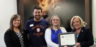 Arab’s Tiffany Dowdy named WSCC Work Study of the Year